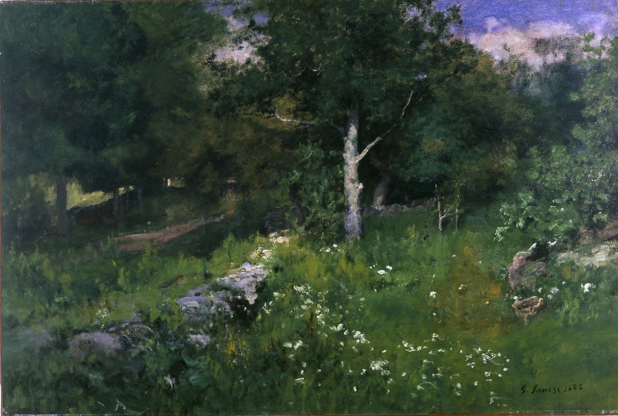 Sommerlaub von George Snr. Inness