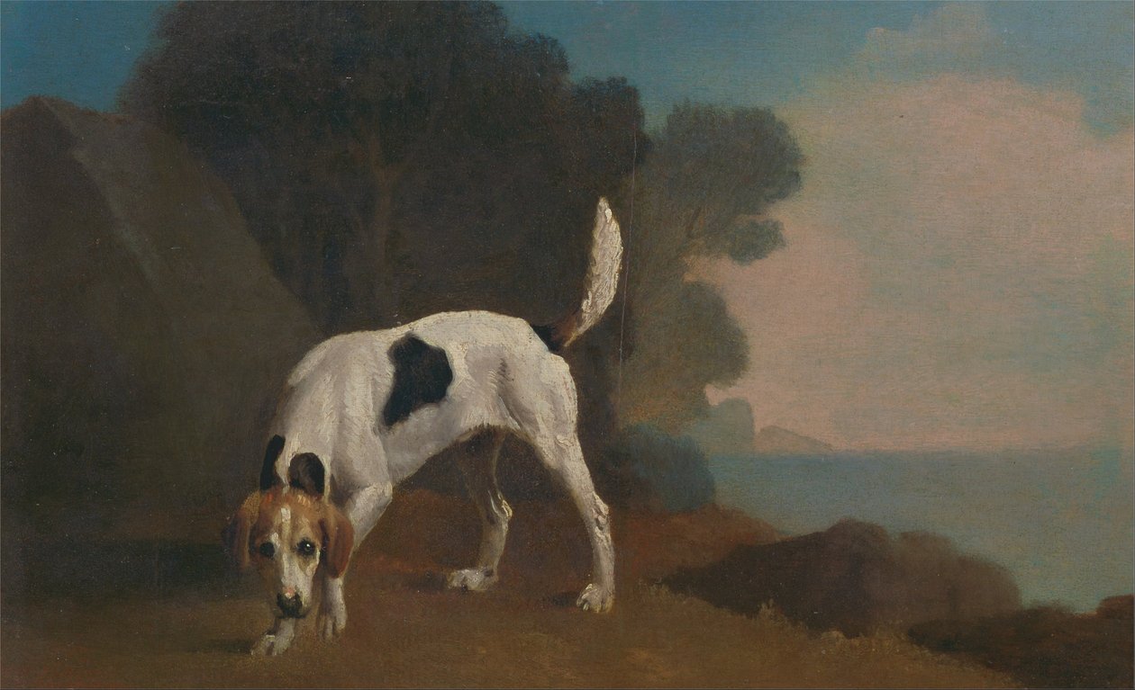 Fuchshund von George Stubbs