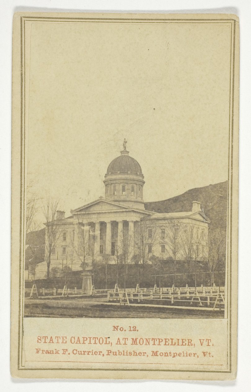 Staatskapitol in Montpelier, VT von George Watson