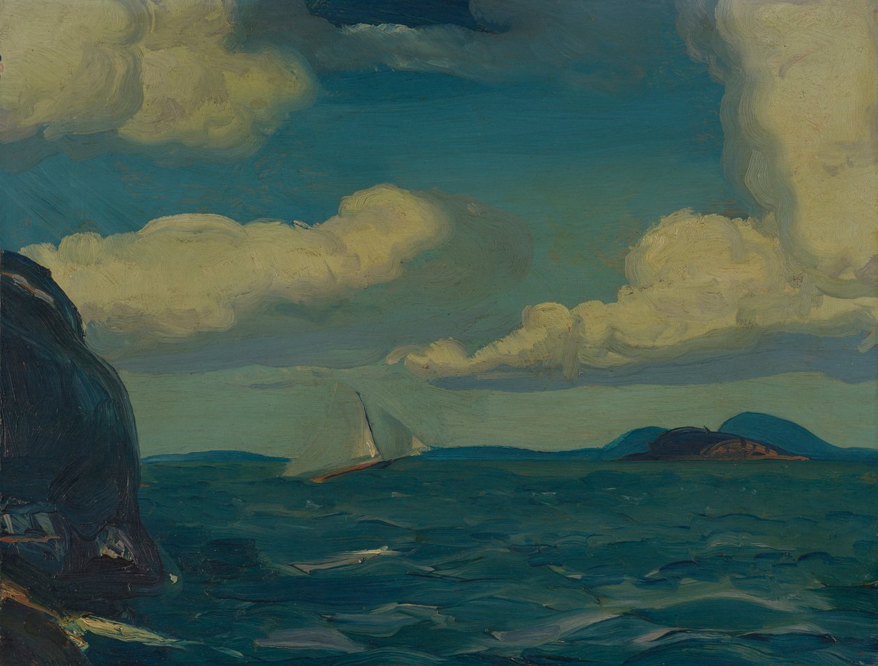 Eine frische Brise von George Wesley Bellows