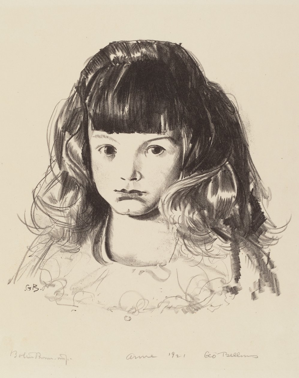 Anne 1921, 1923 von George Wesley Bellows
