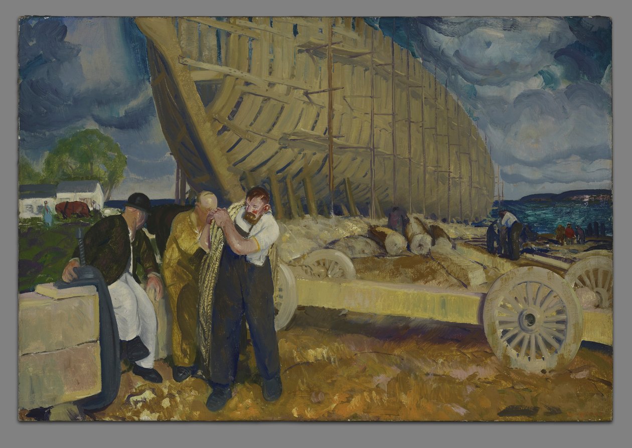 Schiffsbauer von George Wesley Bellows