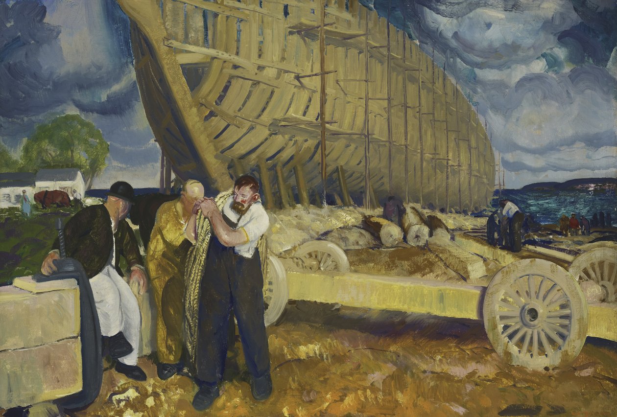 Schiffsbauer von George Wesley Bellows