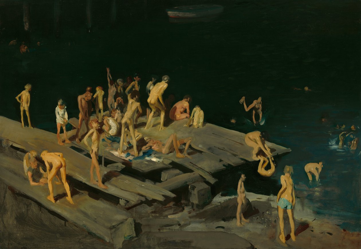 Zweiundvierzig Kinder, 1907 von George Wesley Bellows