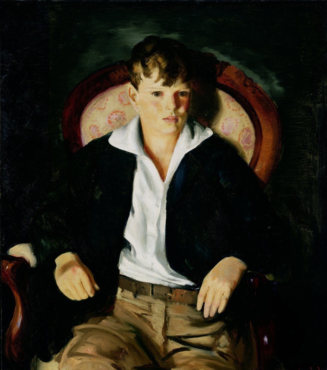 Porträt eines Jungen von George Wesley Bellows