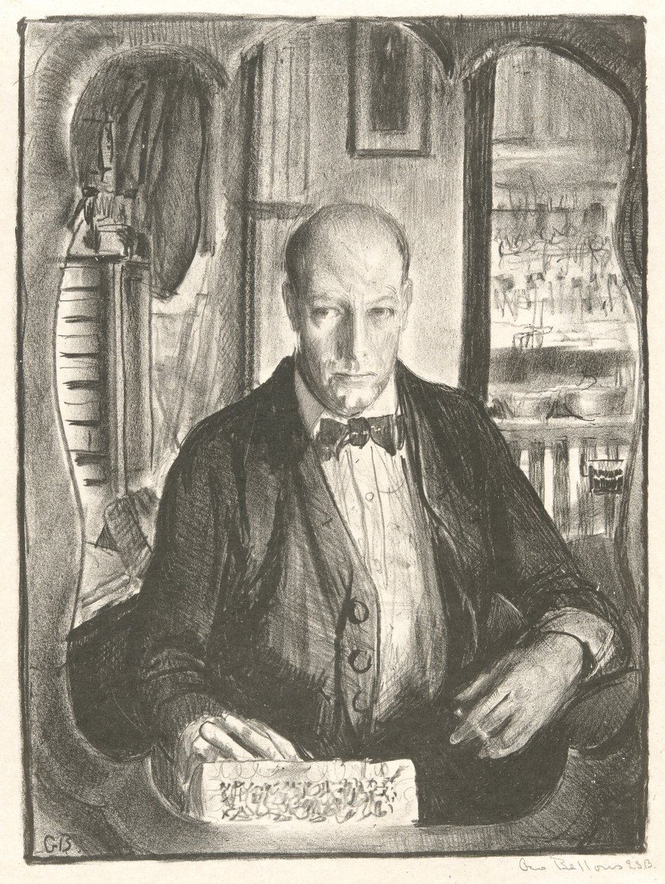 Selbstporträt von George Wesley Bellows