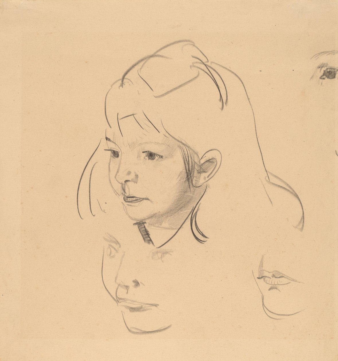 Studien von Jean, ca. 1920 von George Wesley Bellows