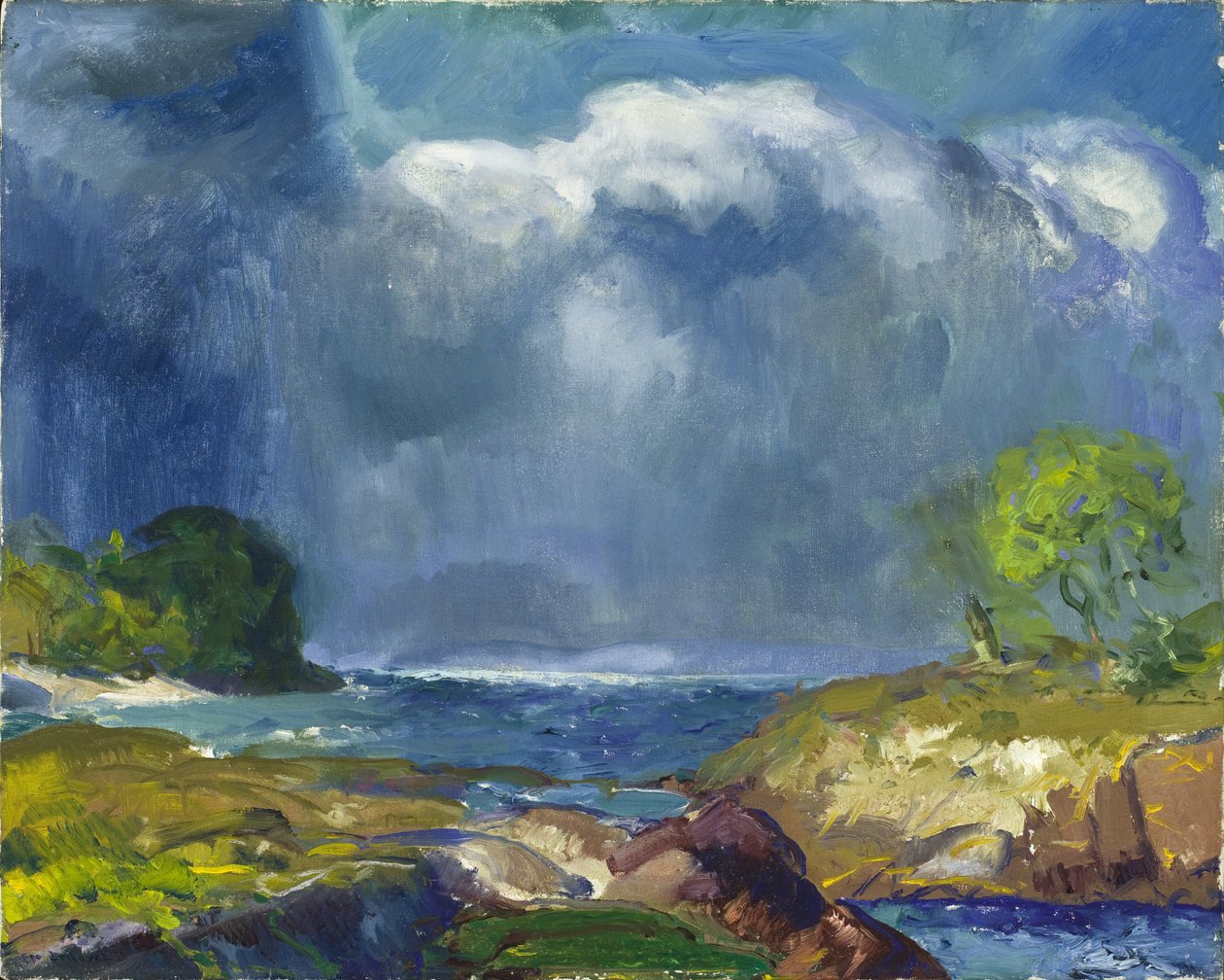 Der kommende Sturm von George Wesley Bellows