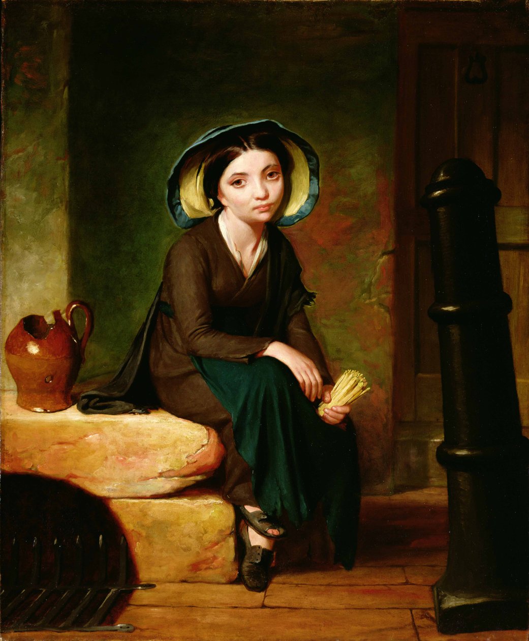 Das Streichholzmädchen, 1834 von George Whiting Flagg