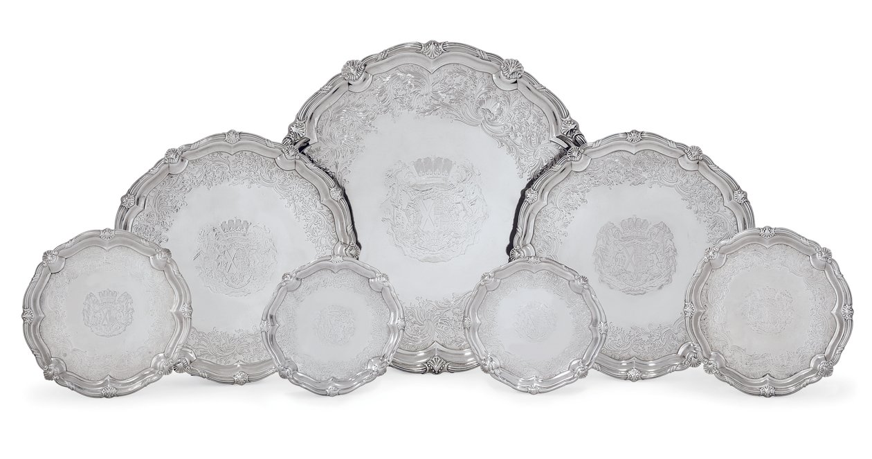 Salver, The Leinster Service von George Wickes
