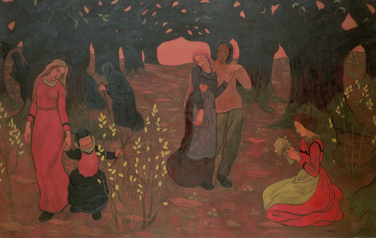 Die Lebensalter, 1892 von Georges Lacombe
