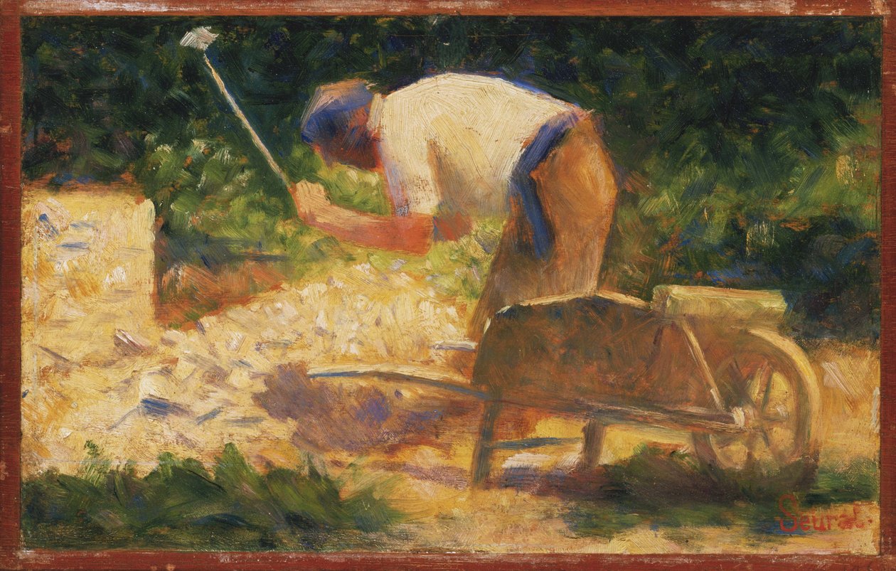 Der Steinebrecher von Georges Seurat