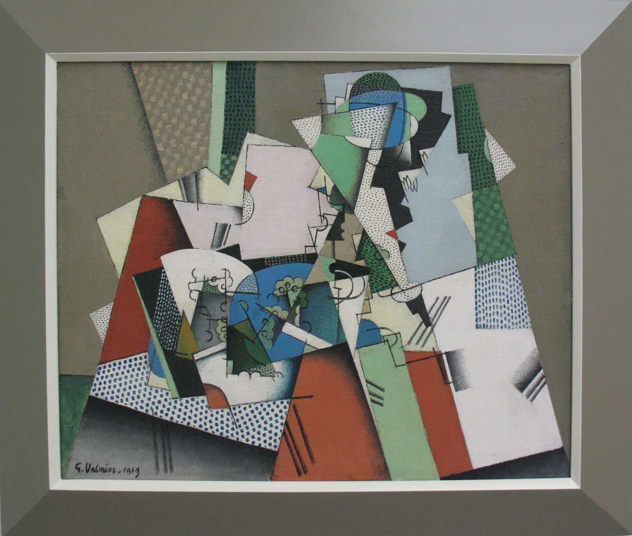Geometrisches Stillleben von Georges Valmier