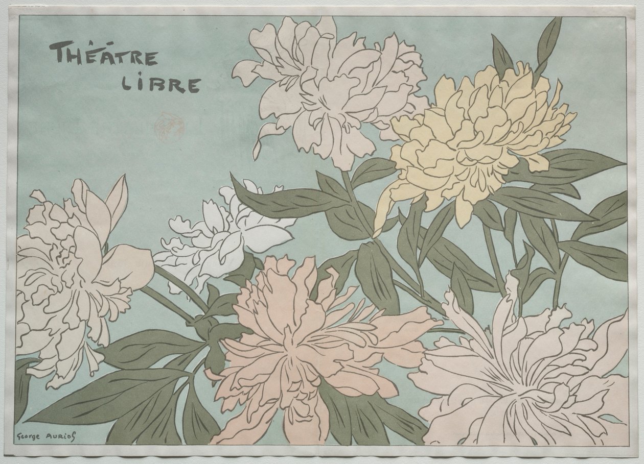 Myrane und die Kapaune, 1890 von Georges Auriol