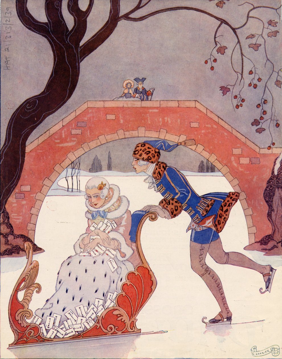 Abdulla-Zigaretten, 1925 von Georges Barbier