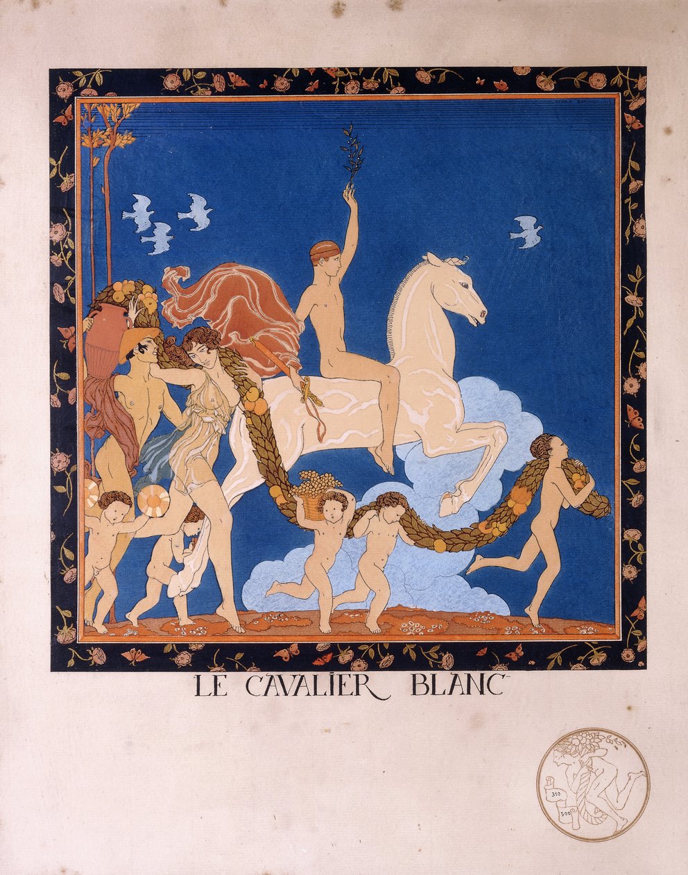 Der weiße Reiter von Georges Barbier