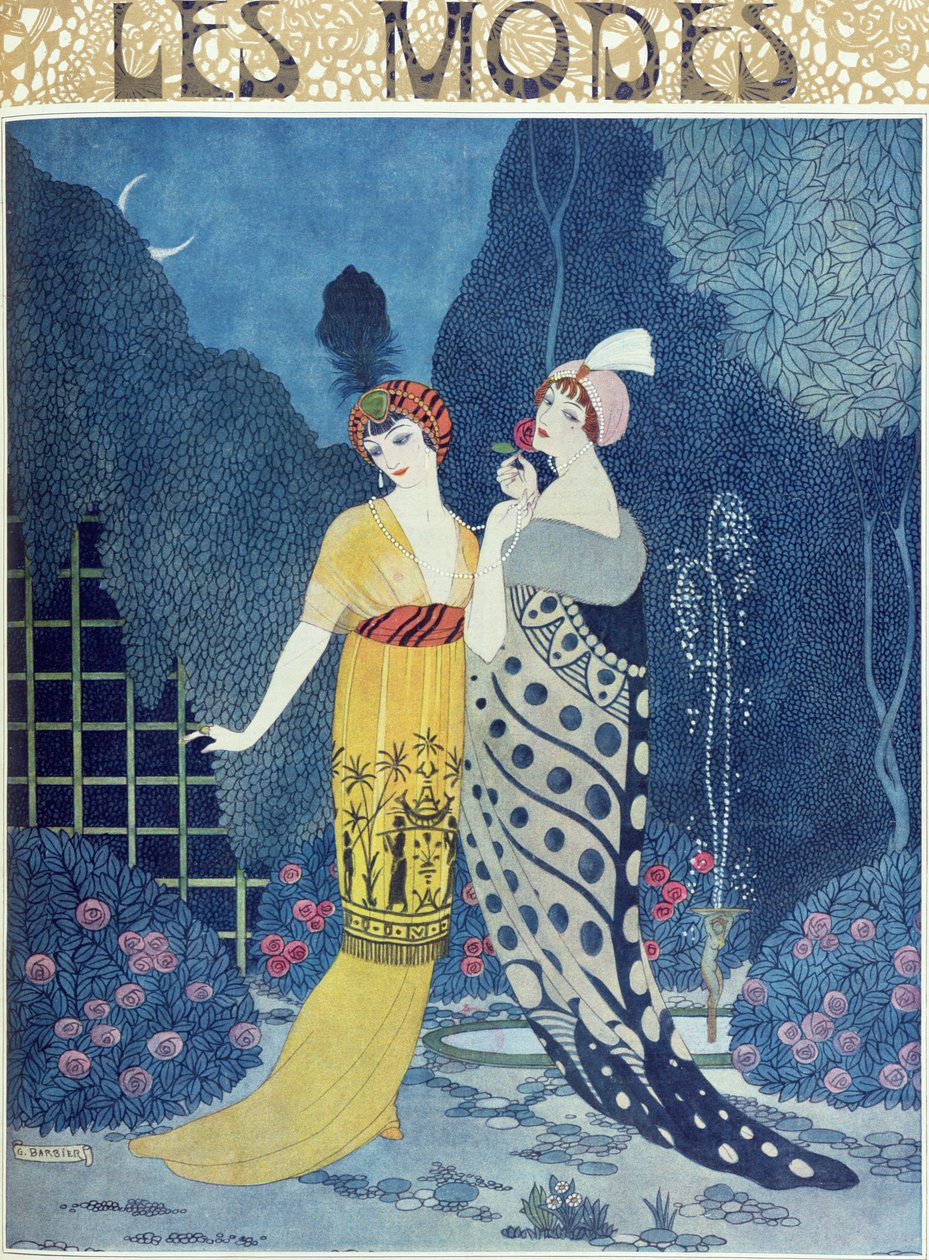 Les Modes von Georges Barbier