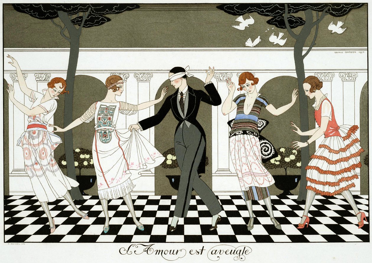 Liebe ist blind von Georges Barbier