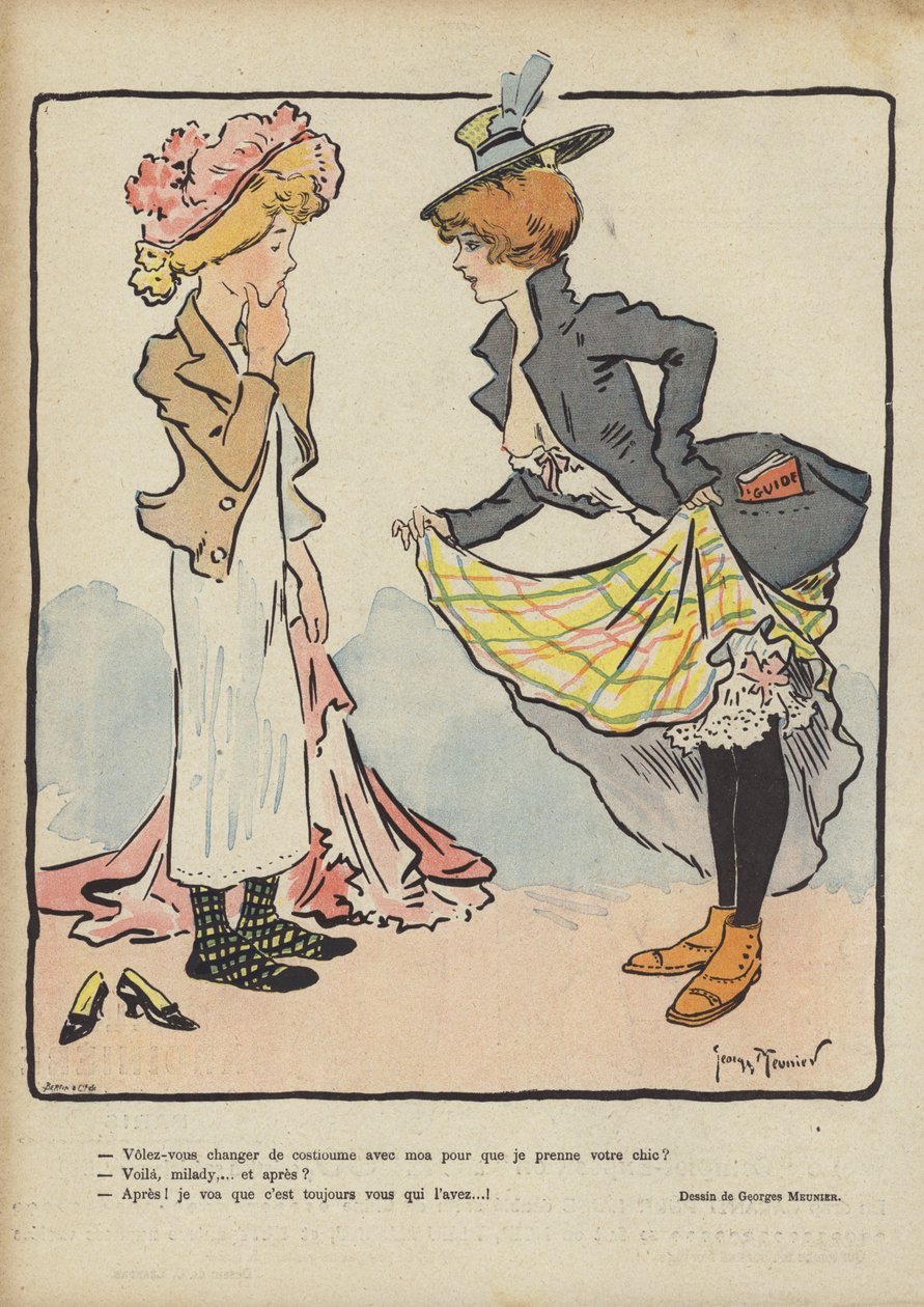 Illustration für Le Rire von Georges Meunier