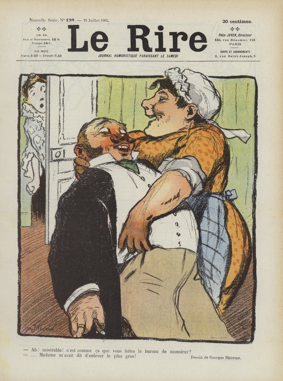 Illustration für Le Rire von Georges Meunier