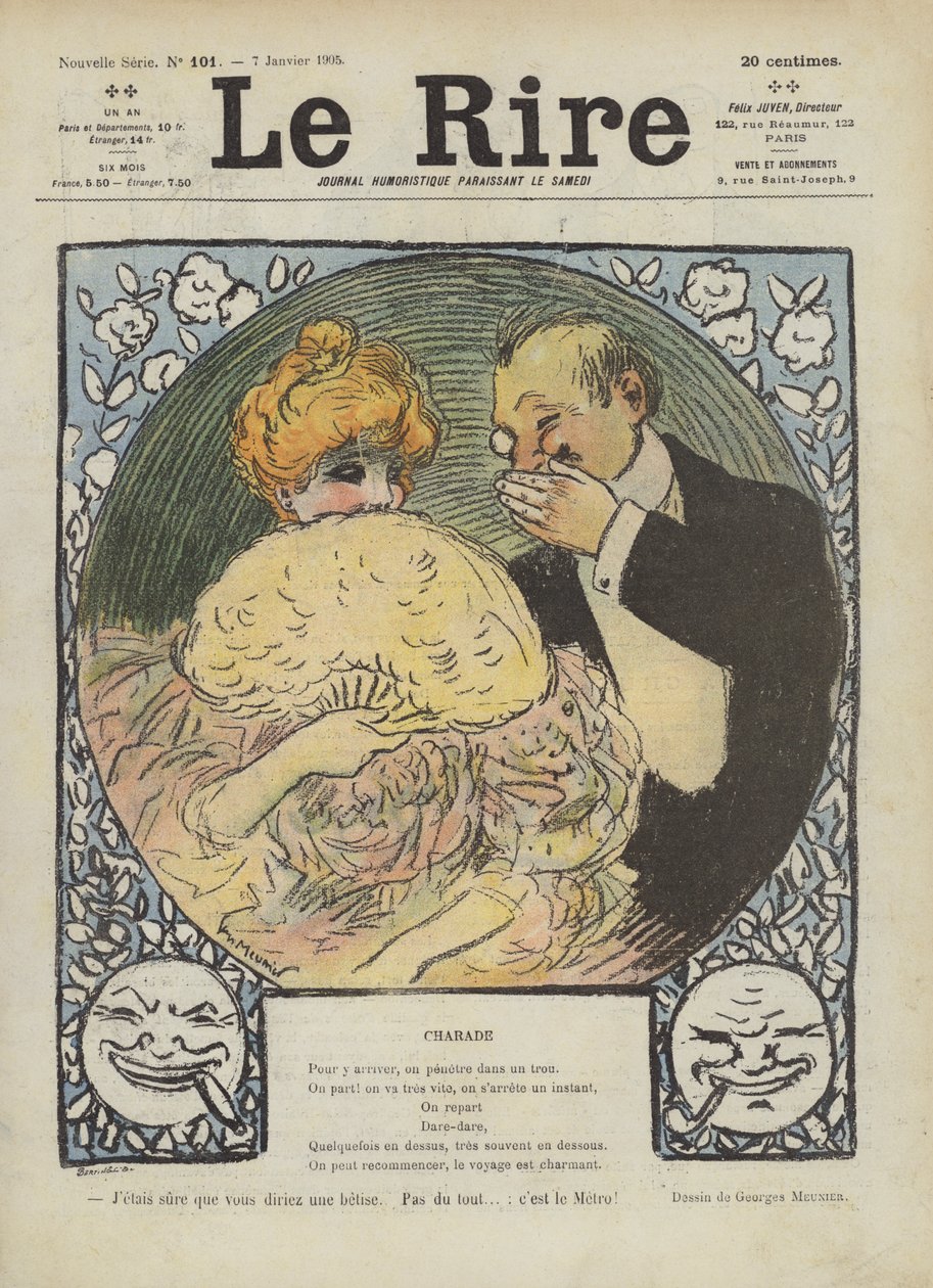 Illustration für Le Rire von Georges Meunier