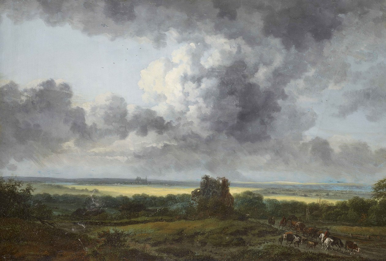 Landschaft, Umgebung von Chartres von Georges Michel
