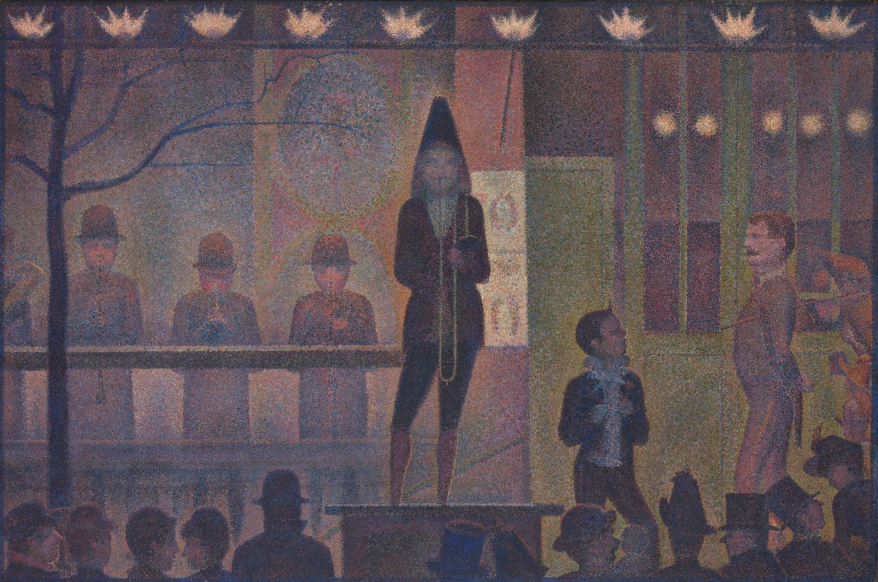 Zirkusvorstellung (Parade de cirque) von Georges Pierre Seurat