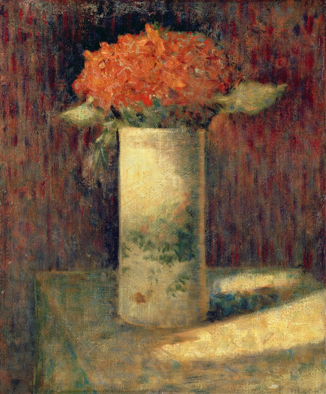Blumenvase, ca. 1878-79 von Georges Seurat