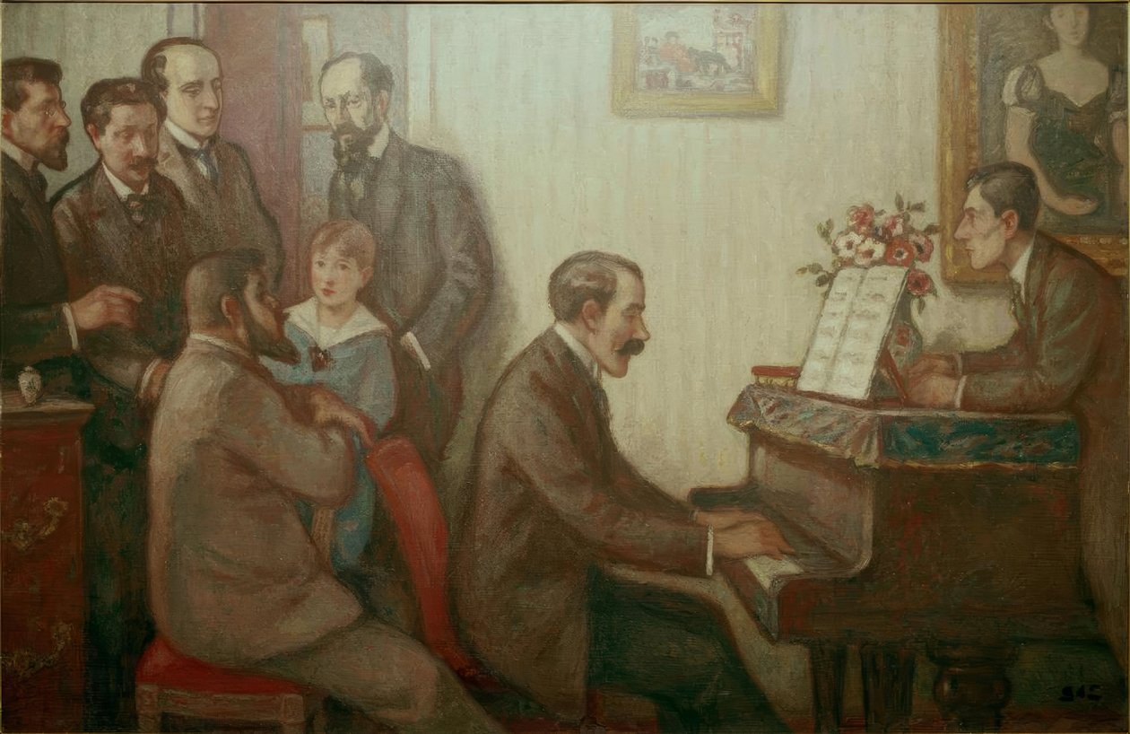 Wiedersehen bei Godebski von Georges d Espagnat