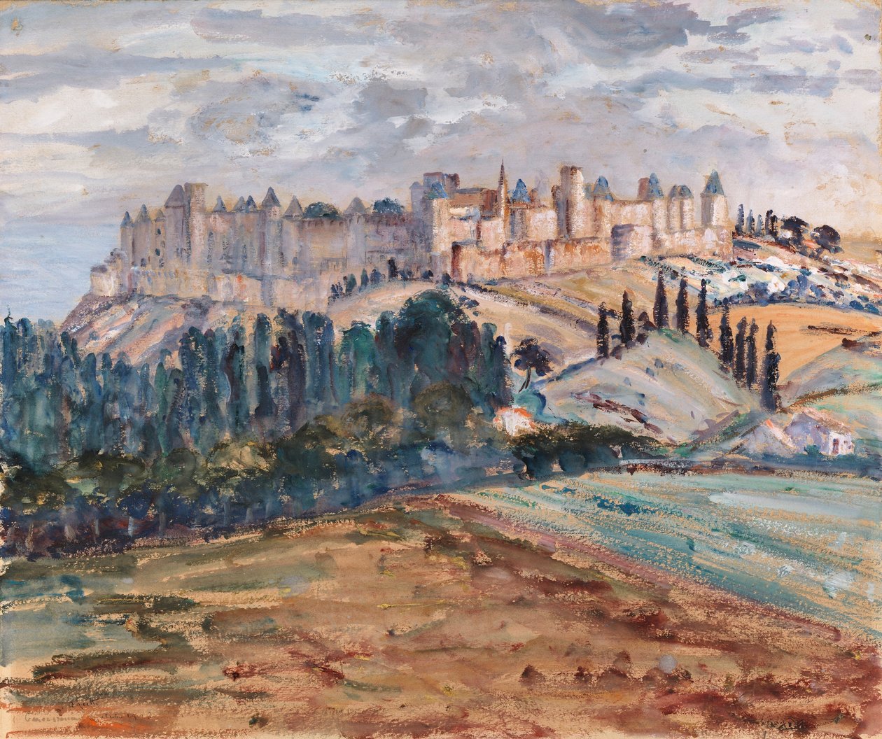 Alte Burg von Georgette Agutte