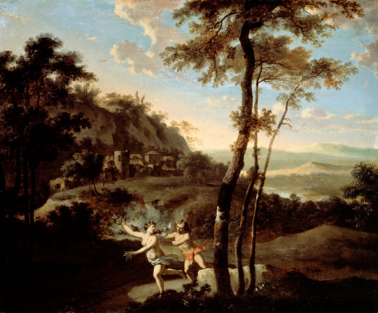 Apollo und Daphne von Gerard Hoet