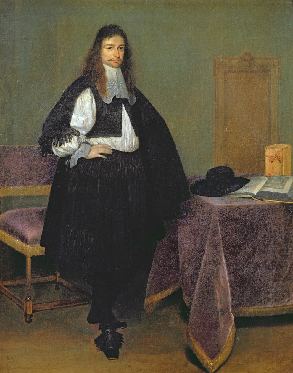 Porträt eines Mannes, ca. 1660 von Gerard ter Borch