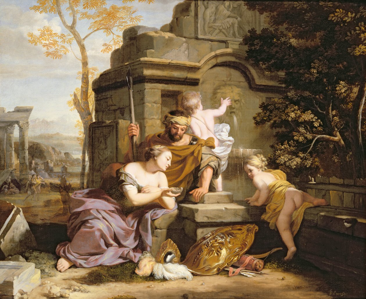 Granida und Daiphilo von Gerard de Lairesse