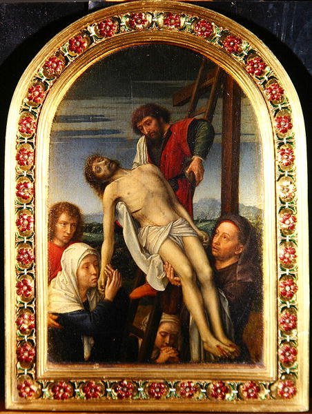 Kreuzabnahme, ca. 1500-20 von Gerard David
