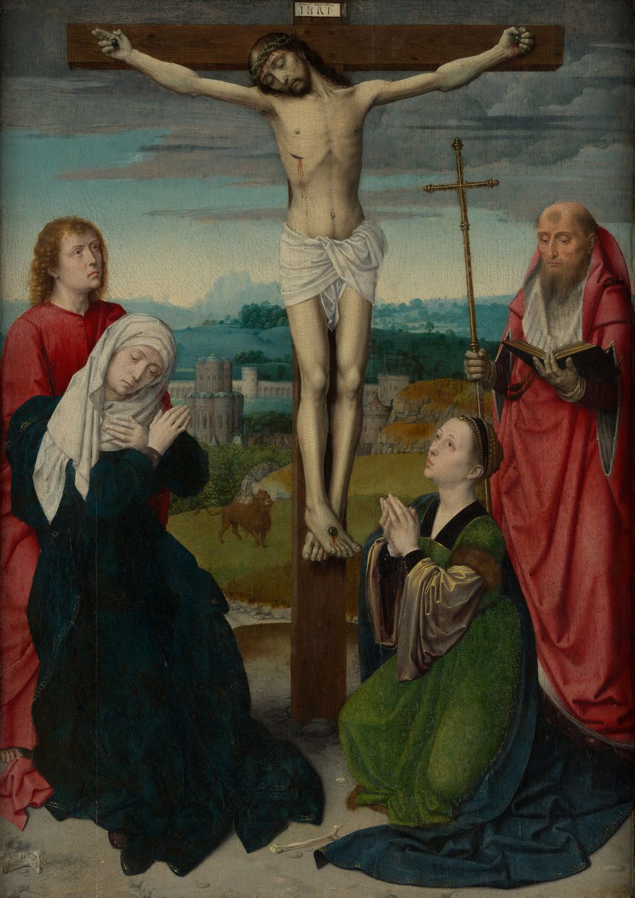 Die Kreuzigung, ca. 1495 von Gerard David