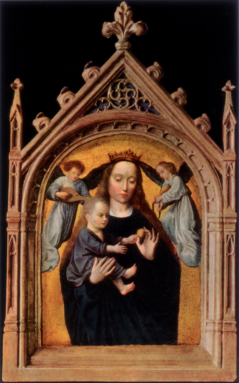 Die Madonna und das Kind, 1927 von Gerard David