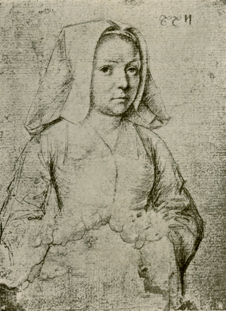 Junge Frau, spätes 15. - frühes 16. Jahrhundert, 1908 von Gerard David