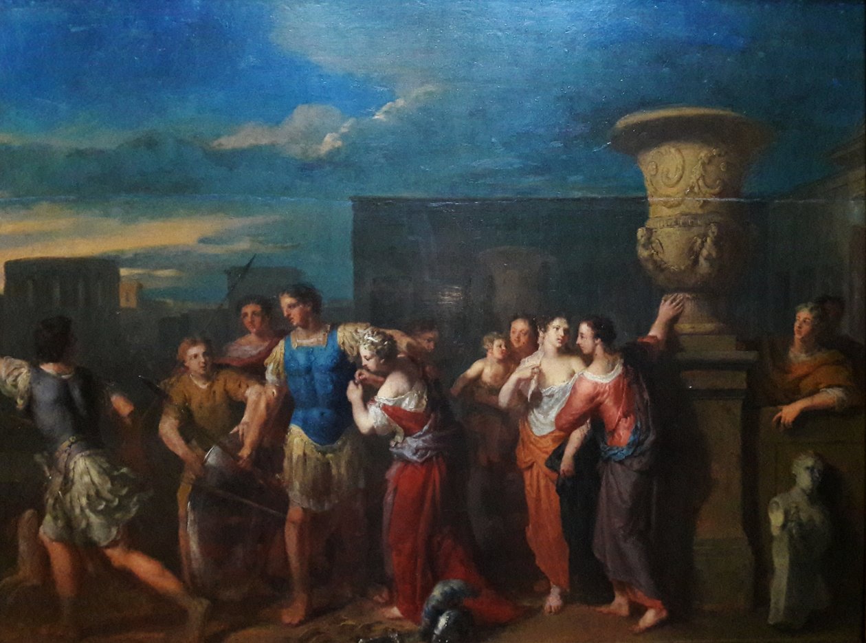 Szene aus der klassischen Antike von Gerard Hoet