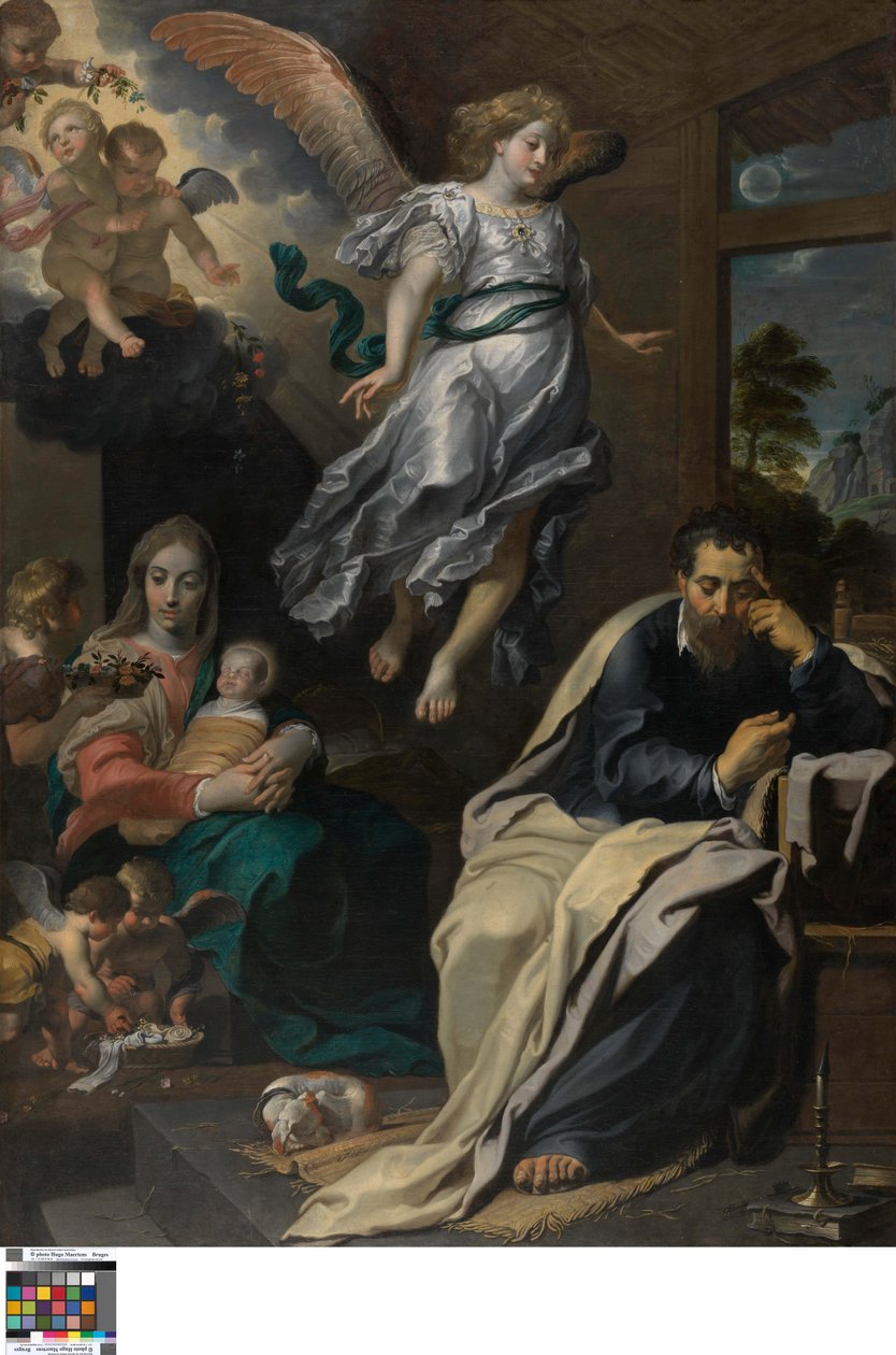 Der Traum des heiligen Josef von Gerard Seghers