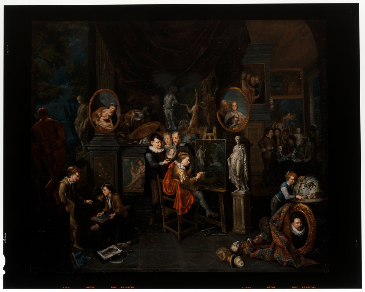 Das Atelier des Malers von Gerard Thomas