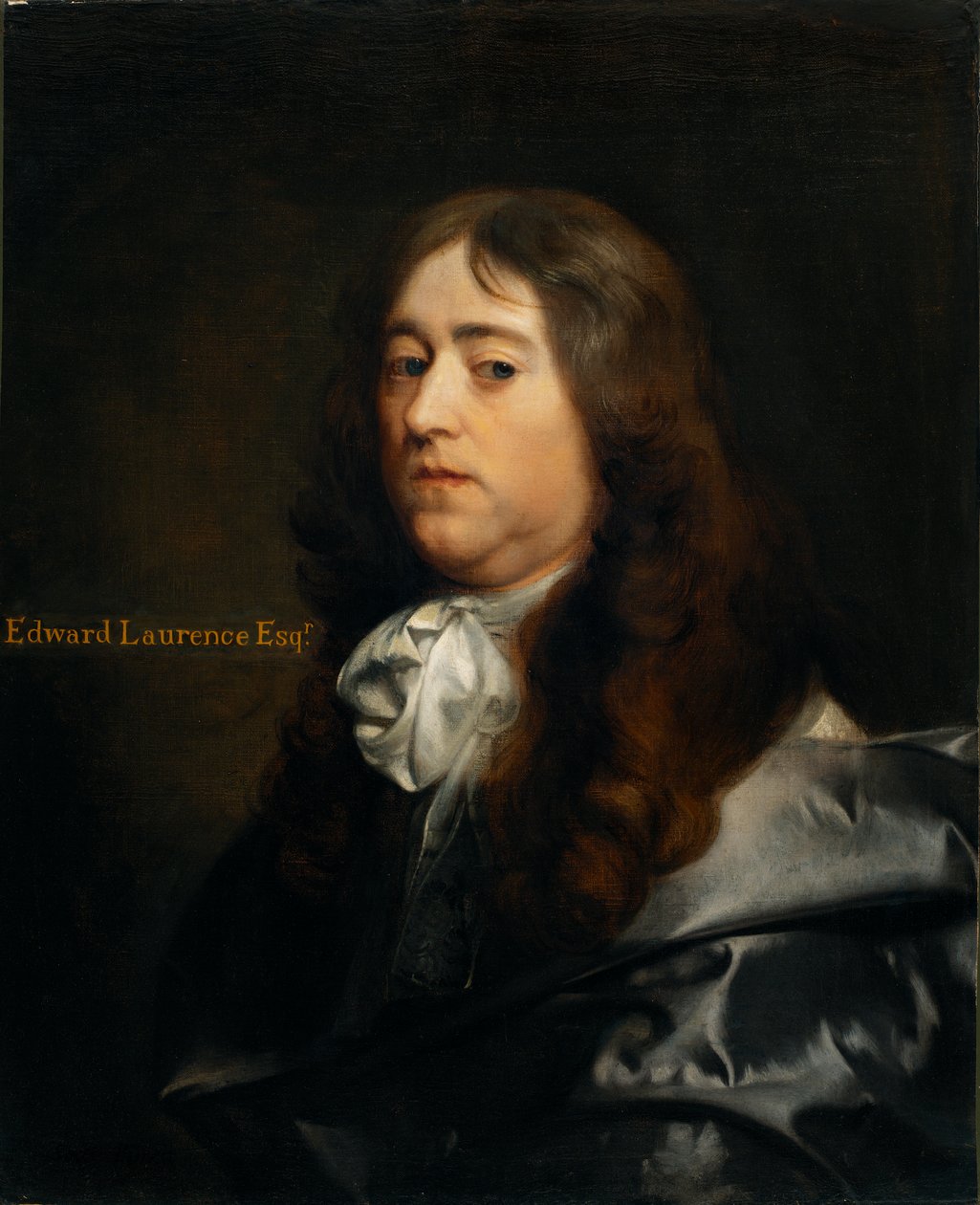 Edward Laurence, Esq., 17. Jahrhundert von Gerard Van Soest