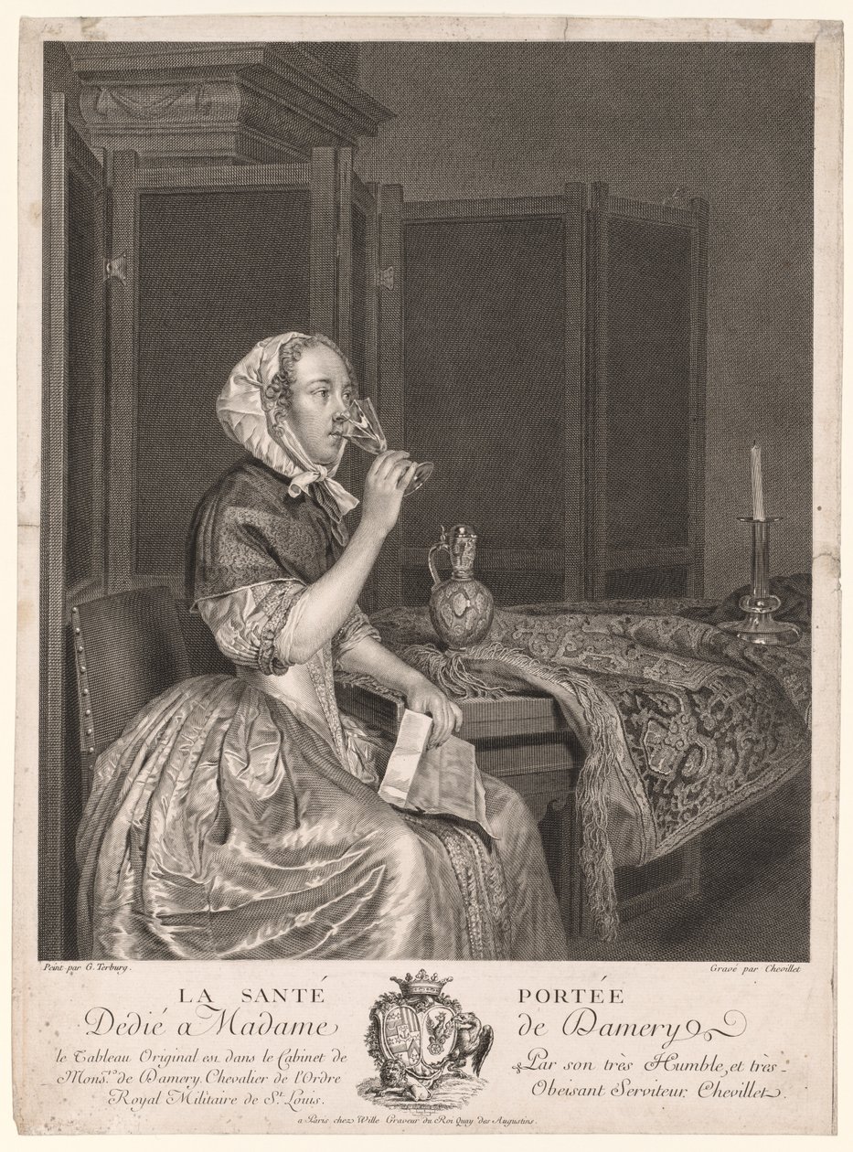 Ein Toast von Gerard ter Borch