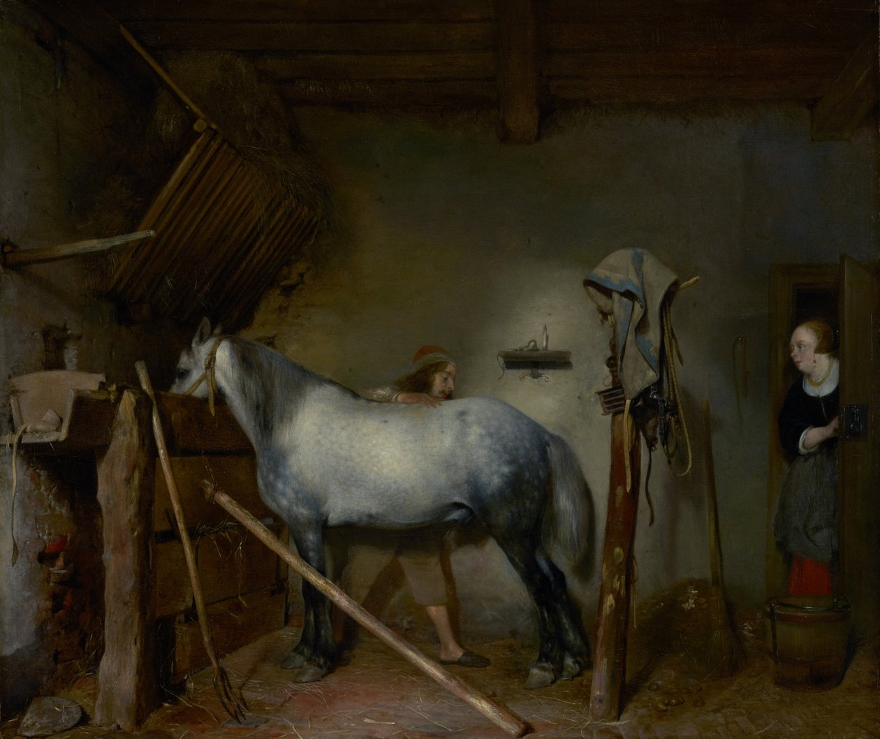 Pferdestall von Gerard ter Borch