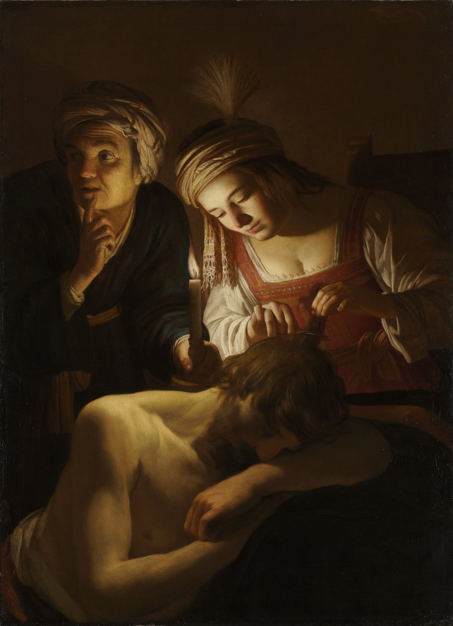 Samson und Delilah von Gerard van Honthorst