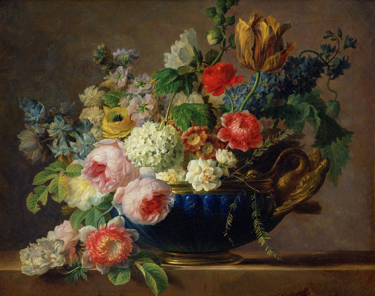 Blumenvase von Gerard van Spaendonck