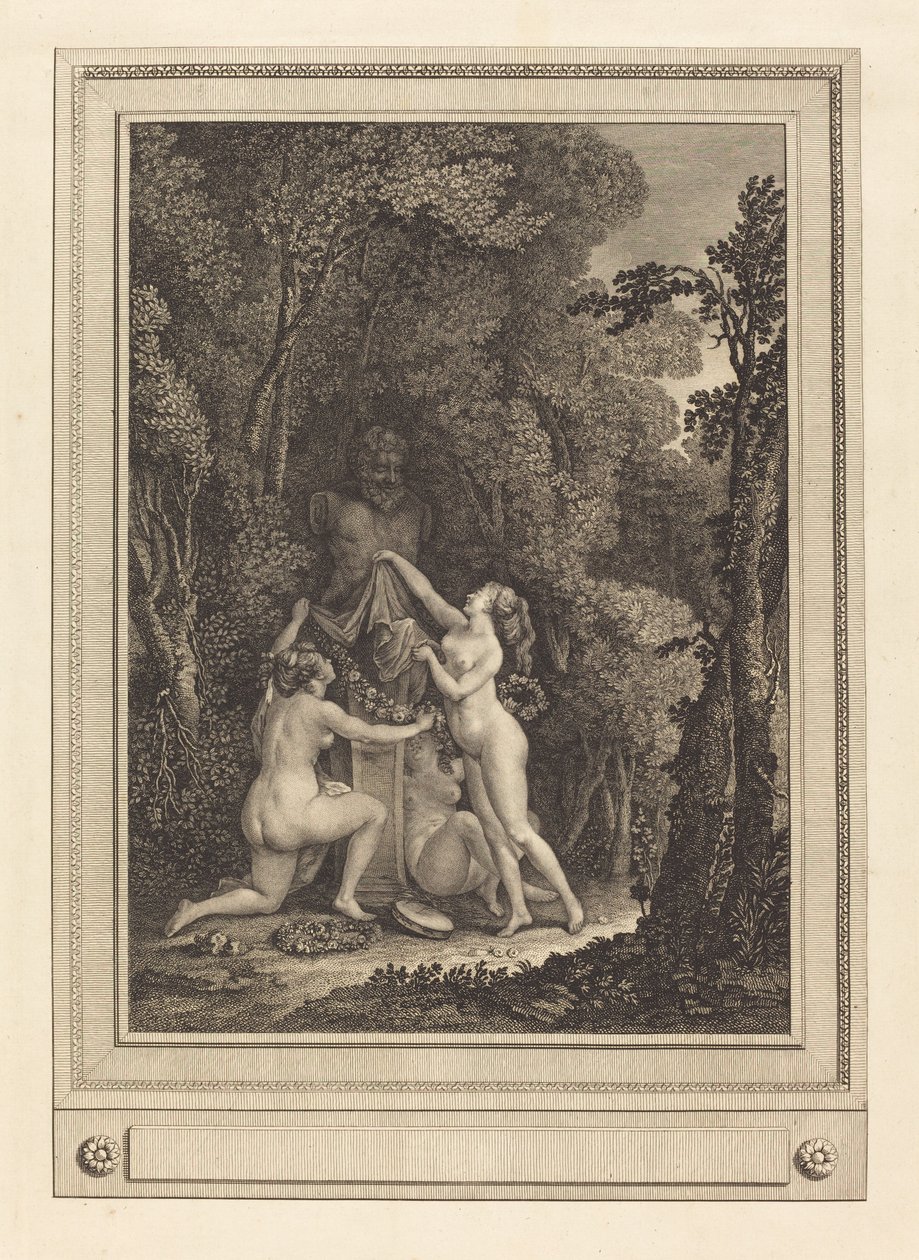 Les nymphes scrupuleuses, 1784 von Geraud Vidal