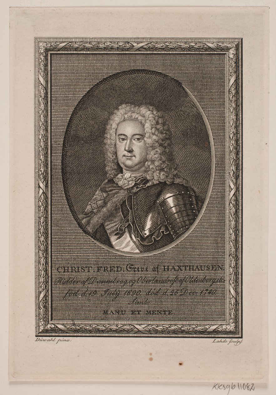 Christian Frederik Graf von Haxthausen von Gerhard Ludvig Lahde