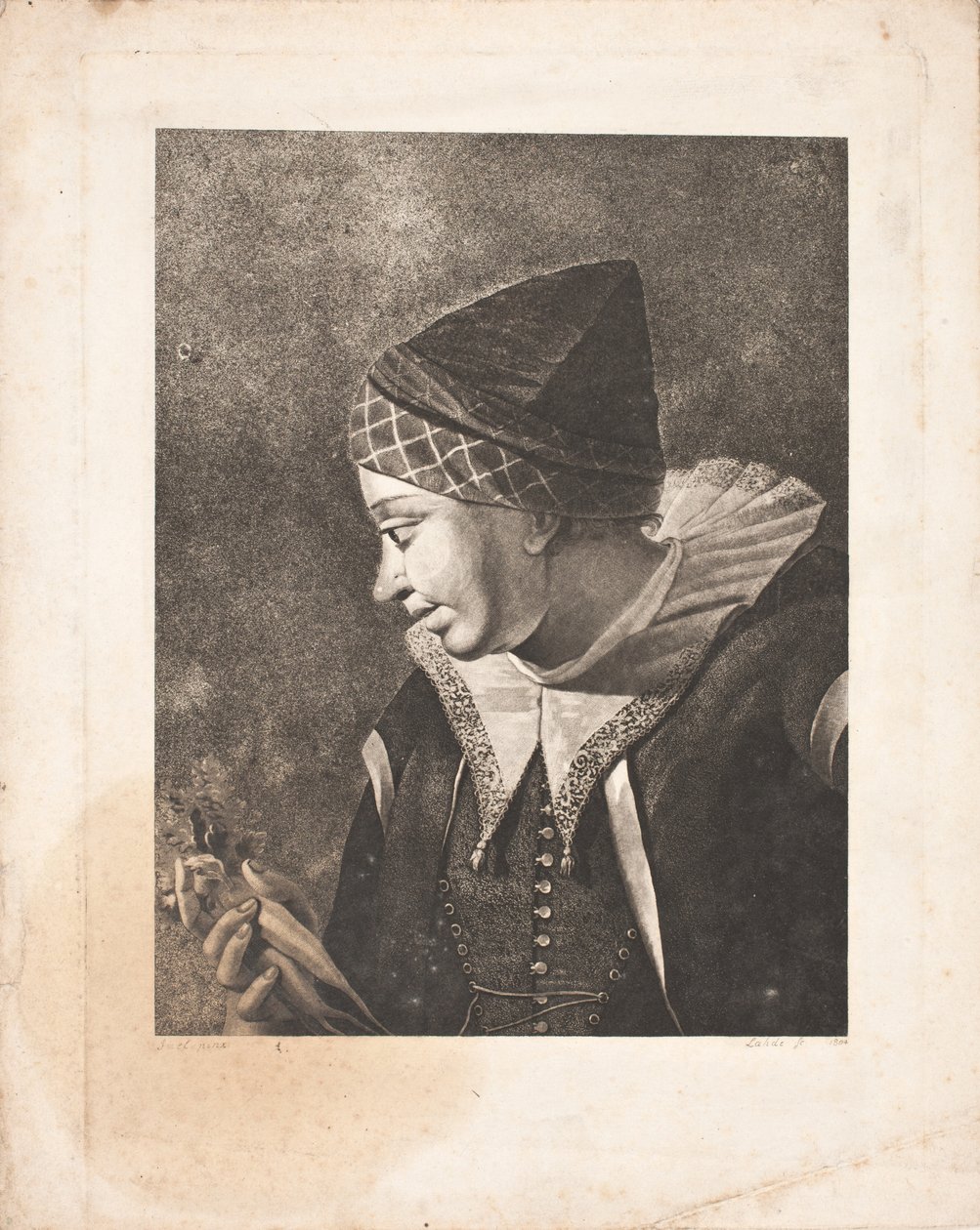 Ein Amager-Mädchen von Gerhard Ludvig Lahde
