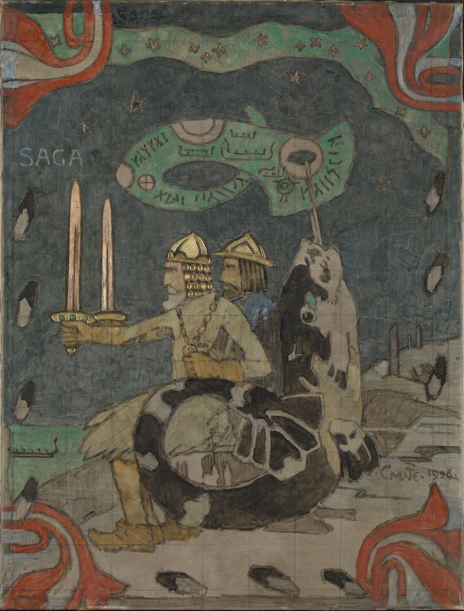 Saga, 1926 von Gerhard Munthe