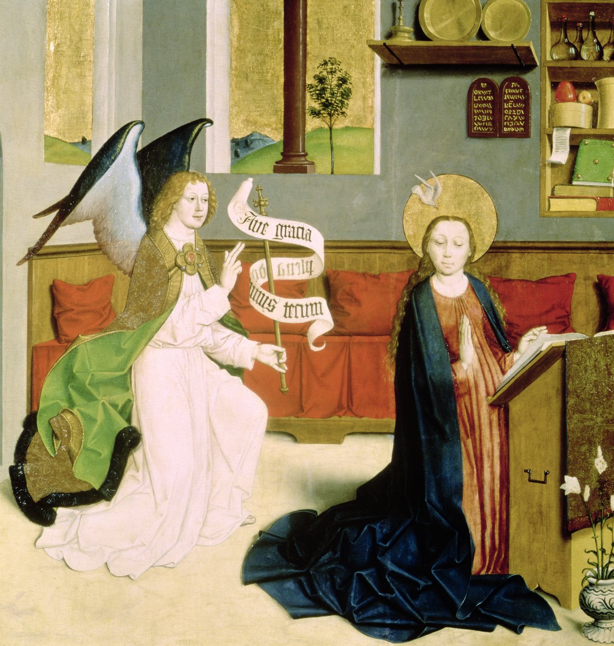 Verkündigung, ca. 1470-80 von German School